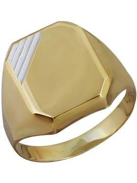Χρυσό δακτυλίδι ανδρικό 14 καράτια 